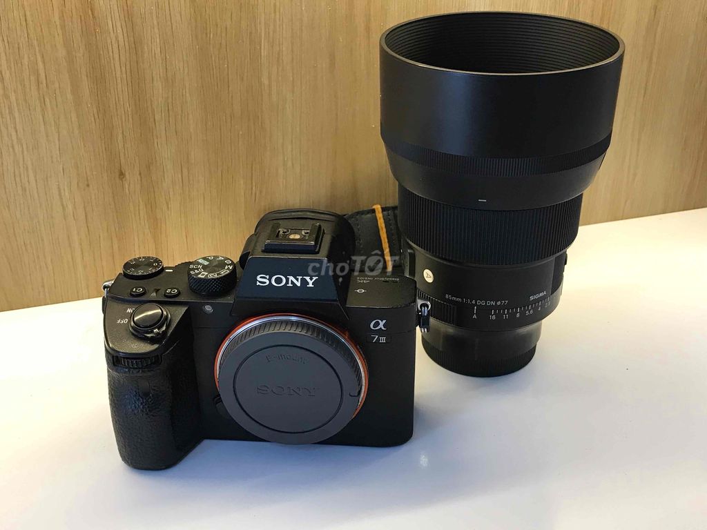 combo Sony A7III + Sigma 85mm 1.4 Art như mới. Mua bán Máy ảnh, Máy quay tại Thành phố Nam Định Nam Định được đăng bởi LONGVU STORE hình 1