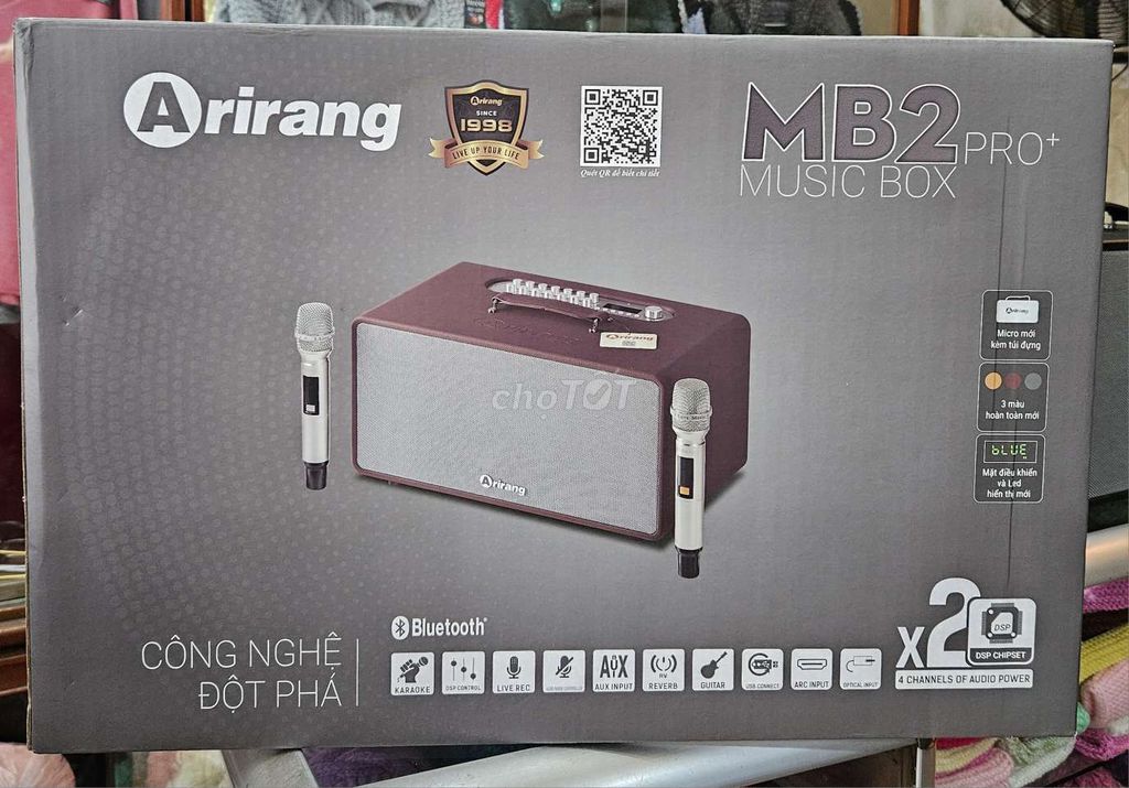 Loa karaoke Arirang MB2 Pro+ Plus bh tới 5/2025