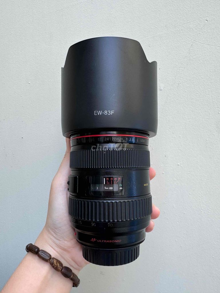 Canon EF 24-70mm F2.8 L USM kính đẹp nét .. Mua bán Máy ảnh, Máy quay tại Quận Bình Thạnh Tp Hồ Chí Minh được đăng bởi Teresa hình 1