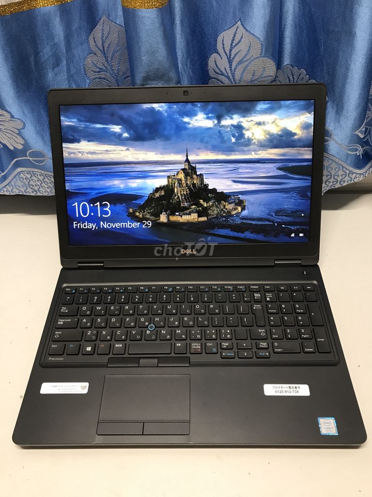 Dell Precision 3520 i7-7700HQ/16G/SSD128+500 15.6″