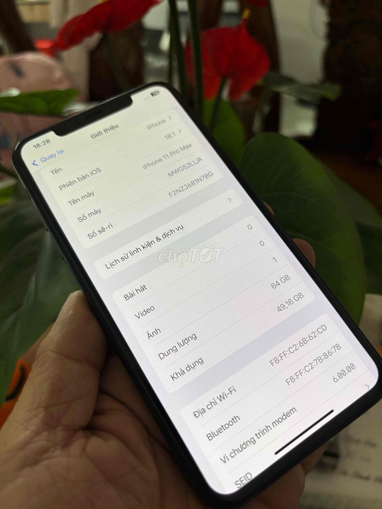 iPhone 11 prm 64G xanh lá