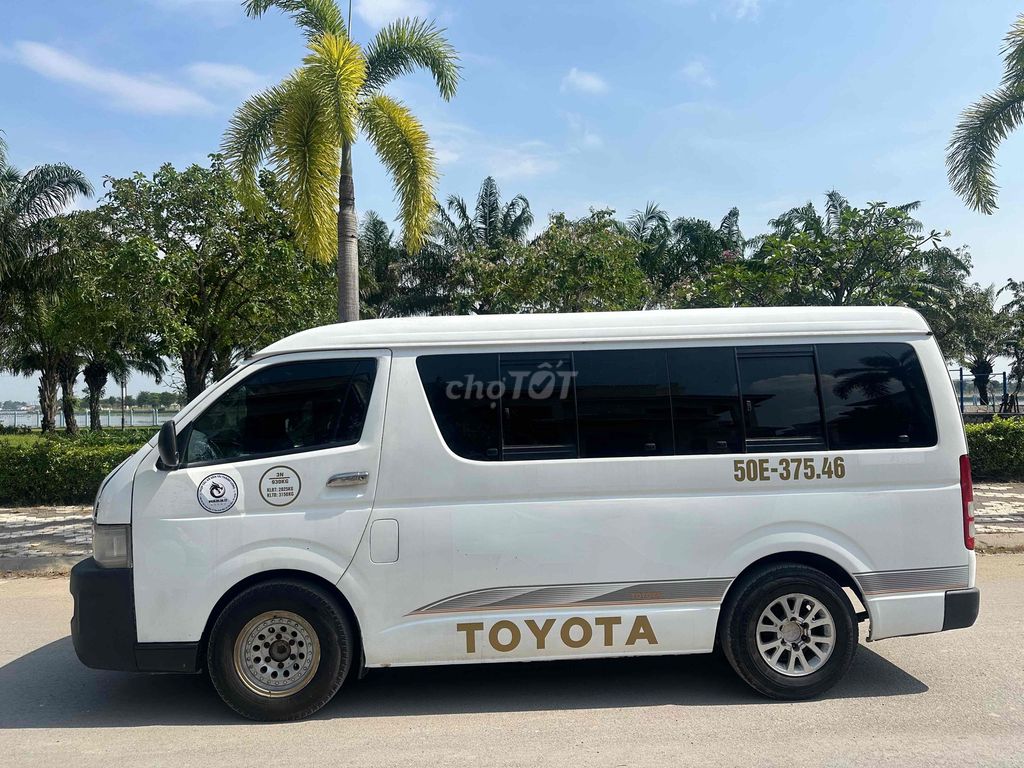 Toyota Hiace tải van 3 chỗ /930kg đời 2006 máy dâu. Mua bán Ô tô tại Quận 12 Tp Hồ Chí Minh được đăng bởi A Kha hình 6