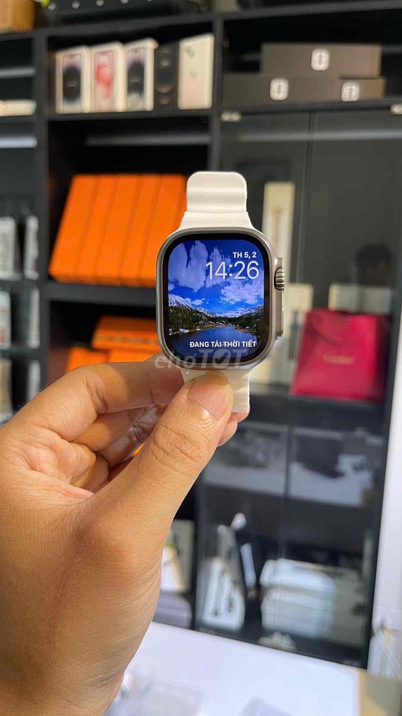 Apple Watch Ultra 1 Trắng pin 96%. Mua bán Thiết bị đeo thông minh tại Quận Thanh Xuân Hà Nội được đăng bởi Xuân Chính Apple hình 1
