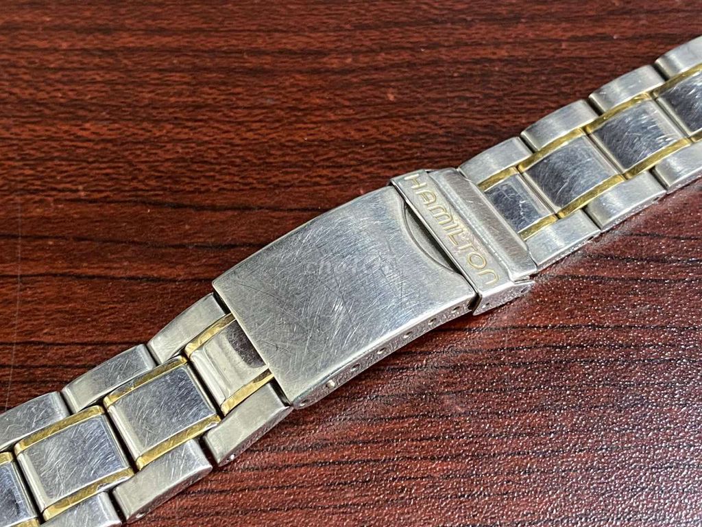 Dây demi vàng 20mm đồng hồ Hamilton