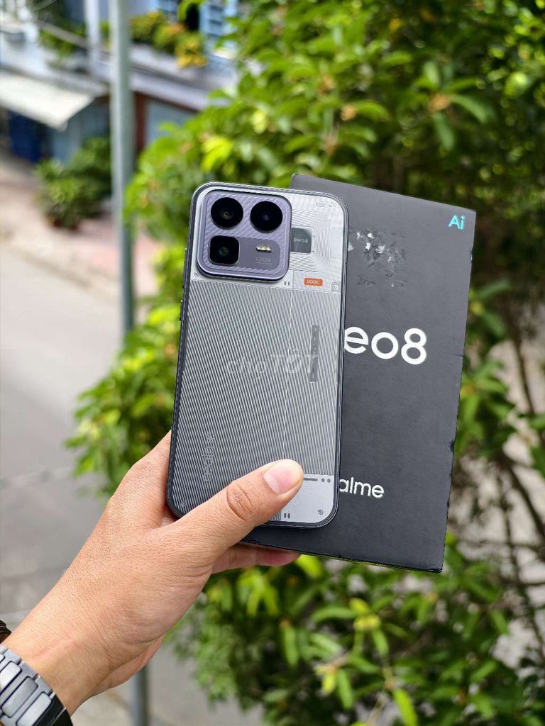 Realme Neo 8 256GB Tím khói Keng Fullbox. Mua bán Điện thoại tại Quận 6 Tp Hồ Chí Minh được đăng bởi Điện thoại chất mỗi ngày hình 1