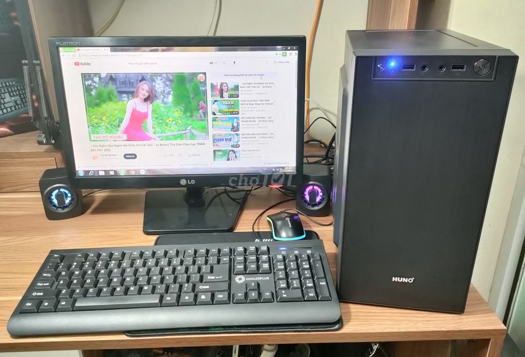 Bộ Pc H110, i3-7x, Ram 8, ssd, Màn 22 đẹp. Giá 4tr. Mua bán Máy tính để bàn tại Thành phố Thanh Hóa Thanh Hóa được đăng bởi Laptop Hồng Đức hình 1
