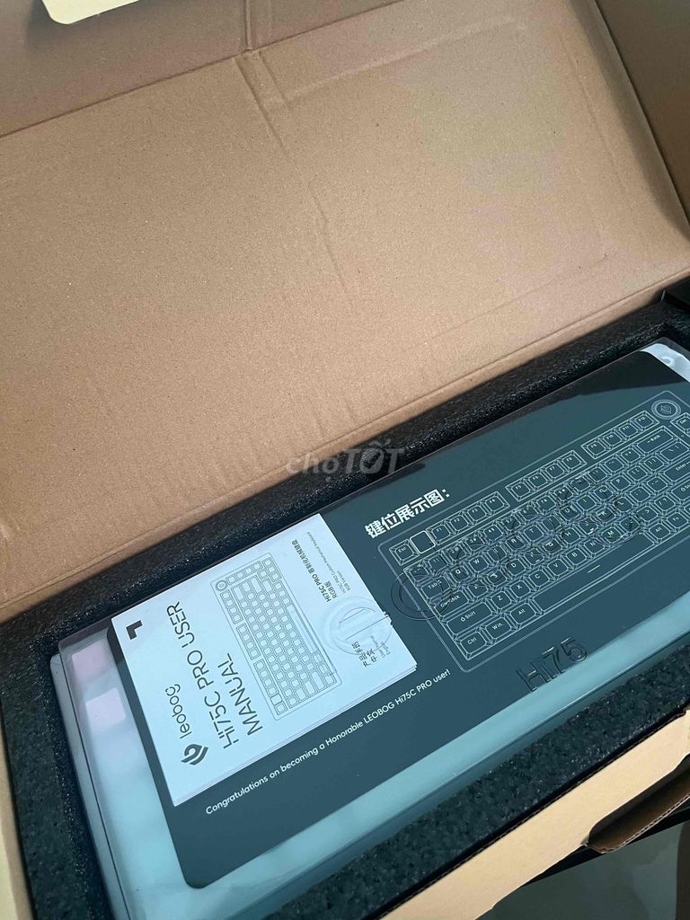 Bàn phím cơ Leobog Hi75c Pro Nhôm Trắng. Mua bán Phụ kiện (Màn hình, Chuột...) tại Thành phố Vũng Tàu Bà Rịa - Vũng Tàu được đăng bởi Tuấn Thanh hình 1