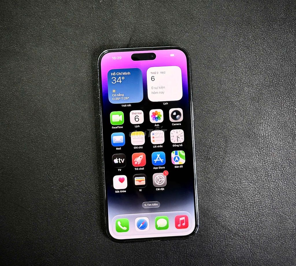 iPhone 14 Pro Max QT ZD 128gb tím như tin dăng gl. Mua bán Điện thoại tại Quận 3 Tp Hồ Chí Minh được đăng bởi T83 hình 1