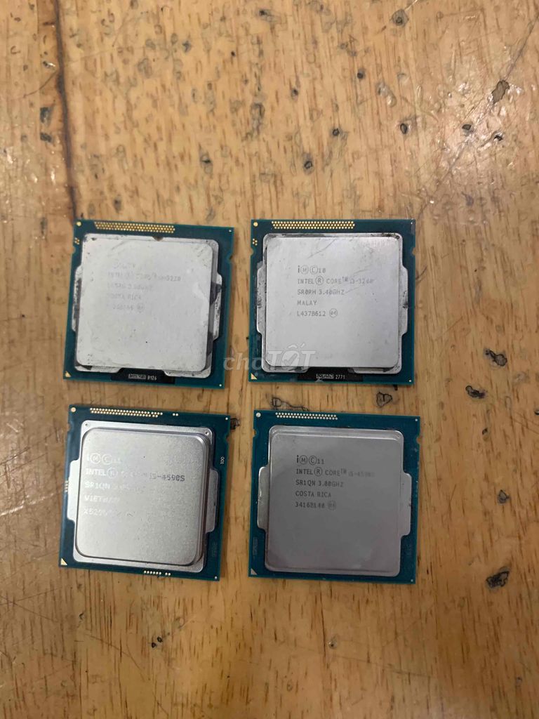 Combo 4 em cpu i5 4590s và i3 3240 giá rẻ như cho