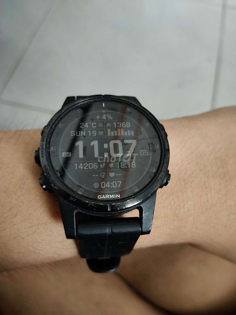 Garmin Fenix 5S Plus Đen. Mua bán Thiết bị đeo thông minh tại Huyện Hớn Quản Bình Phước được đăng bởi Hiếu Lê hình 1