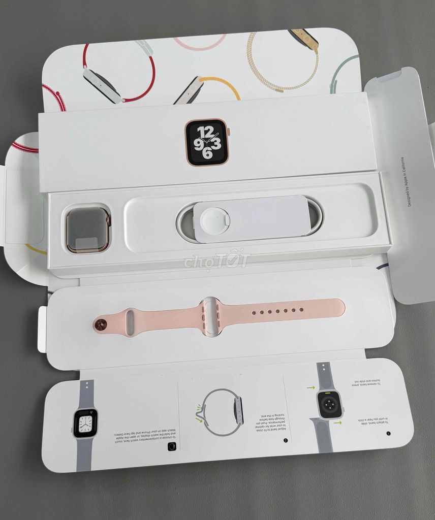Apple Watch S6 Hồng 40mm zin nguyên esim P95. Mua bán Thiết bị đeo thông minh tại Quận 10 Tp Hồ Chí Minh được đăng bởi Táo Tốt Apple  hình 1