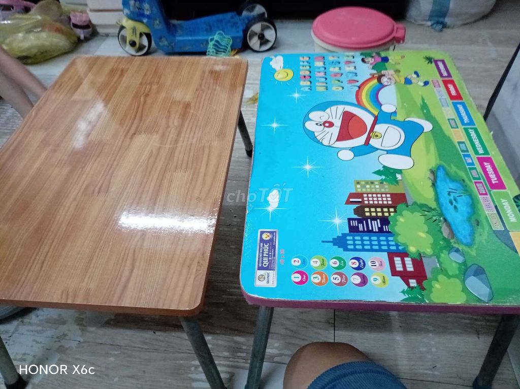 Bàn học gấp gọn Quý Phúc Doraemon. Mua bán Bàn ghế tại Quận 8 Tp Hồ Chí Minh được đăng bởi  poony house hình 1