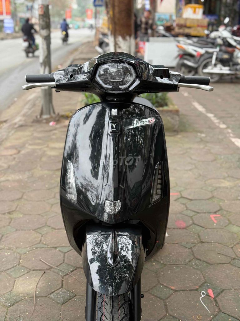 VESPA ĐÈN LỤC MẪU MỚI NHẤT. Mua bán Xe điện tại Quận Hoàng Mai Hà Nội được đăng bởi XE ĐIỆN PHÚC THỊNH  hình 2