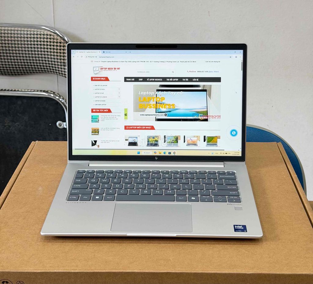 HP Elitebook 640 G11 U5 125u/16GB/512GB likenew. Mua bán Laptop tại Quận 10 Tp Hồ Chí Minh được đăng bởi Laptop xách tay Mỹ hình 1
