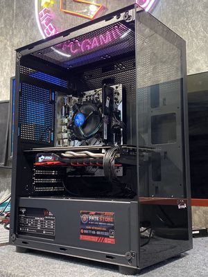 TLy case Black i5 12400F new + 580 8GB Gaming X