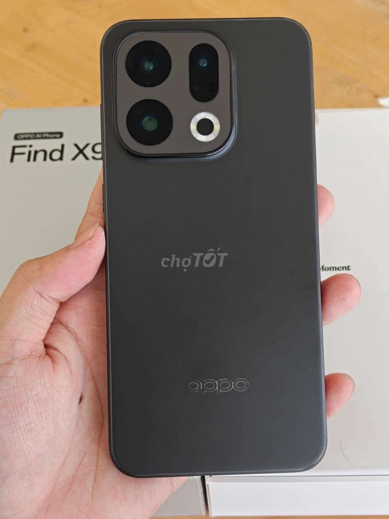 Oppo Find X9 256GB Đen Đã sử dụng. Mua bán Điện thoại tại Thành phố Thủ Đức Tp Hồ Chí Minh được đăng bởi Bùi Nguyễn Minh Quân hình 1