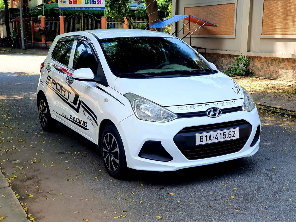 Hyundai i10 2016 số sàn 1.0 Base - Trắng sáng đẹp