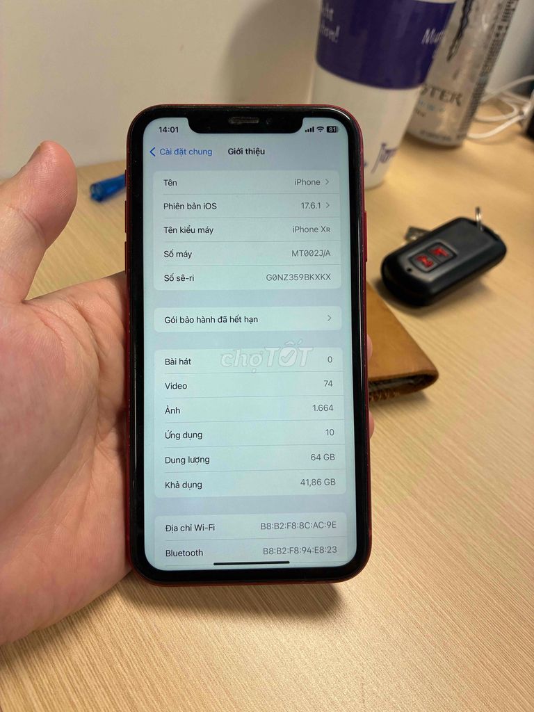 Apple iPhone XR 64GB Đỏ. Mua bán Điện thoại tại Quận Cầu Giấy Hà Nội được đăng bởi Bình hình 1