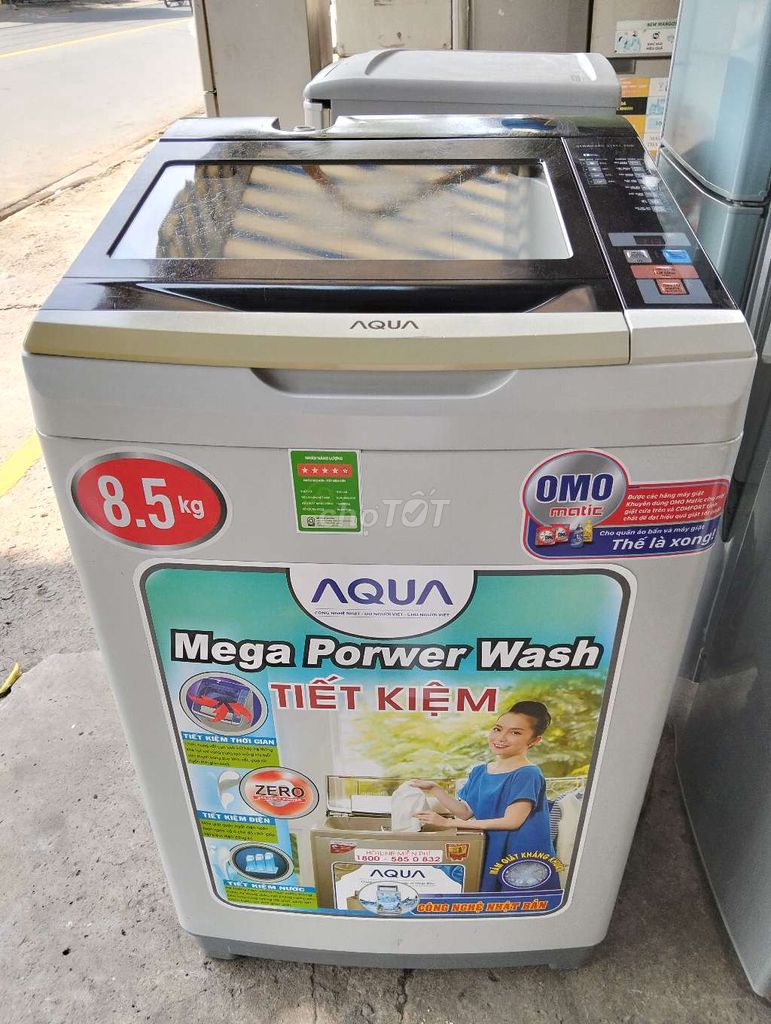 Máy giặt AQUA 8, 5 kg mới đẹp chưa qua sửa chữa