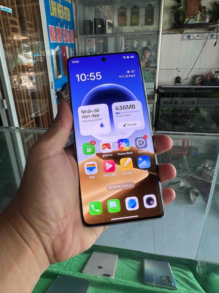 Oppo Find X7 ram 12 máy zin màn zin sáng chuẩn pin. Mua bán Điện thoại tại Huyện Củ Chi Tp Hồ Chí Minh được đăng bởi nguyễn quốc Thắng hình 1