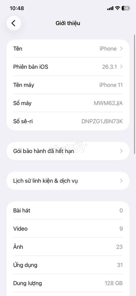 Apple iPhone 11 128GB. Mua bán Điện thoại tại Thành phố Huế Thừa Thiên Huế được đăng bởi thiện xứ quảng hình 1