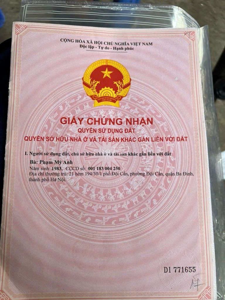 nhà chuyển công tác nên cần bán gấp
