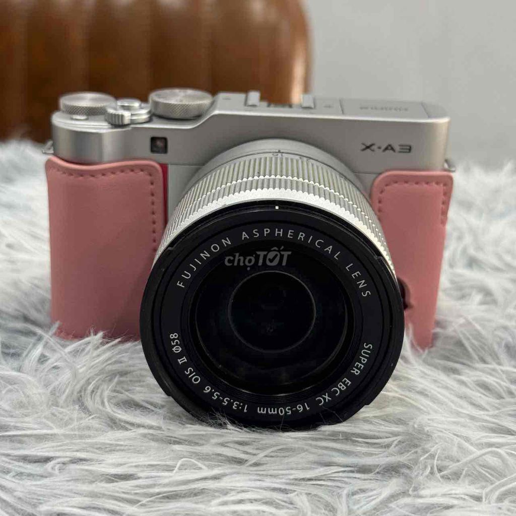 Máy ảnh Fujifilm XA3 Hồng Kèm lens 16-50mm. Mua bán Máy ảnh, Máy quay tại Quận 5 Tp Hồ Chí Minh được đăng bởi Phan Thế Phong  hình 1