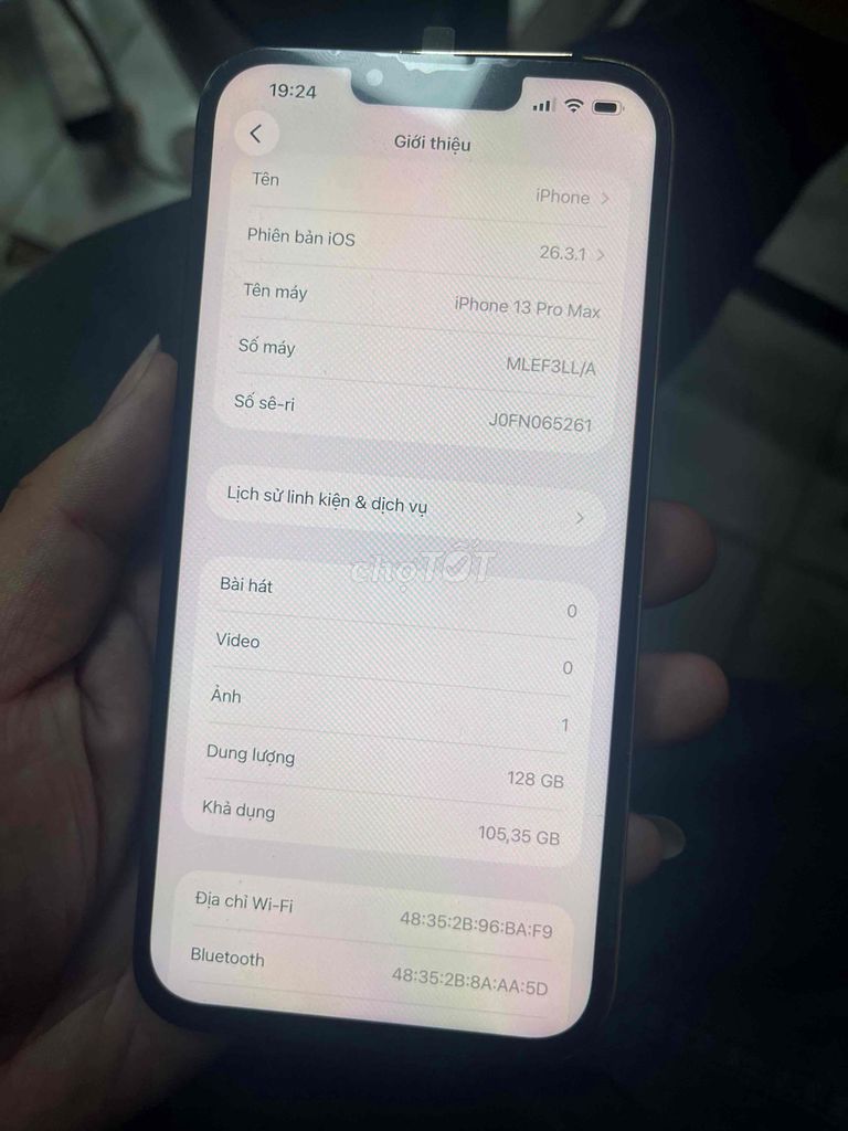Apple iPhone 13 Pro Max 128GB Vàng. Mua bán Điện thoại tại Thị xã Tân Uyên Bình Dương được đăng bởi phi trường mobile hình 1