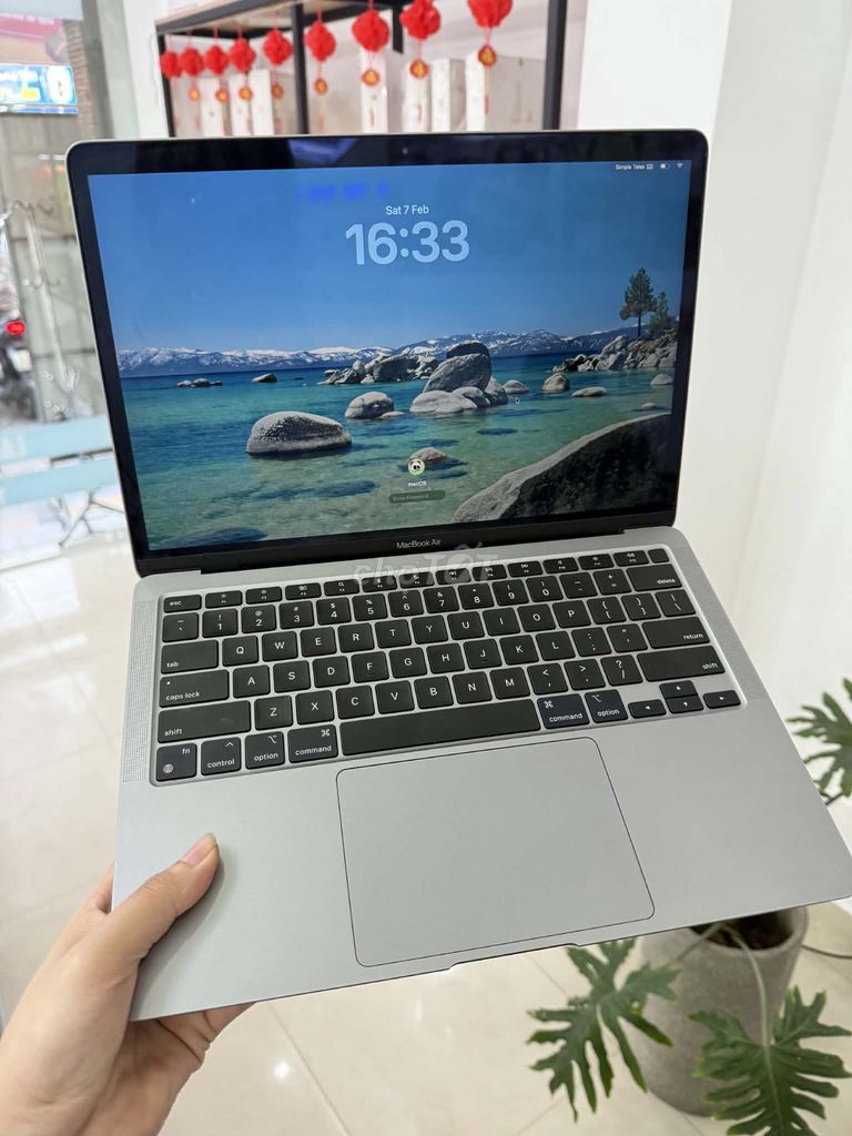 MacBook Air M1 Xám nguyên zin bao test gảm sâu. Mua bán Laptop tại Thành phố Huế Thừa Thiên Huế được đăng bởi T T Center hình 1