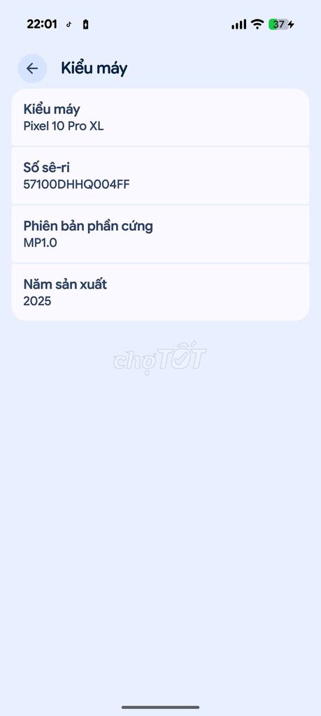 Google Pixel 10 Pro XL. Mua bán Điện thoại tại Quận Bắc Từ Liêm Hà Nội được đăng bởi chucp hình 1