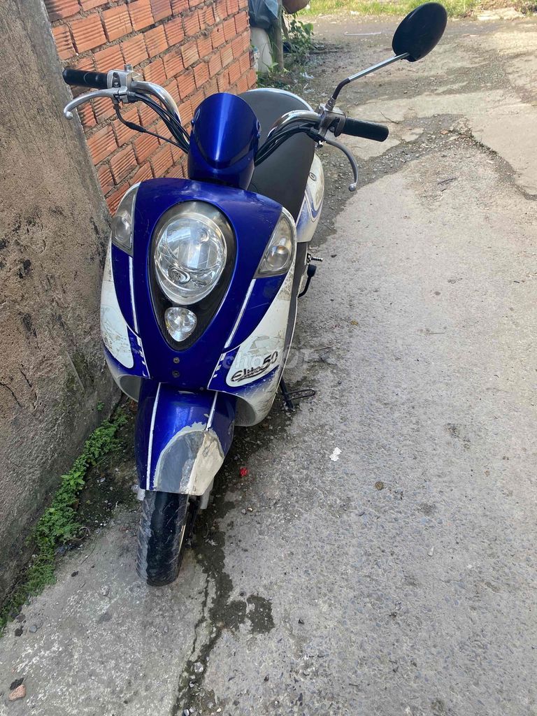 SYM Elite 50 Xanh trắng. Mua bán Xe máy tại Thành phố Thủ Đức Tp Hồ Chí Minh được đăng bởi Vi hình 2