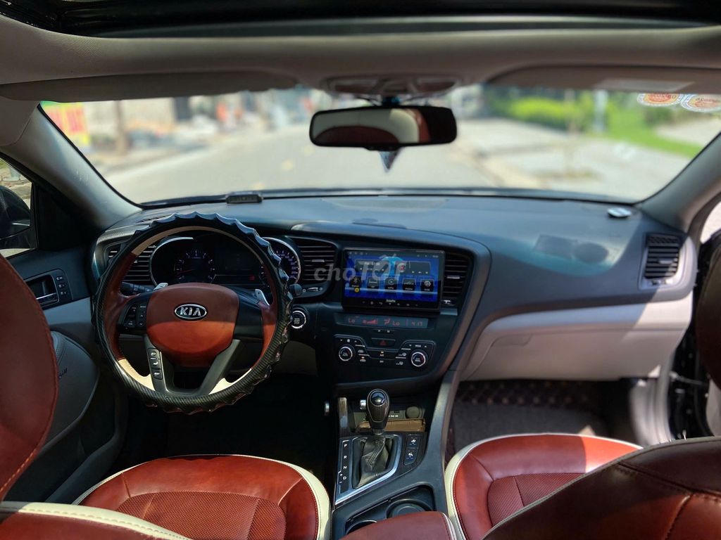 Kia Optima 2012 màu đen. Mua bán Ô tô tại Thành phố Thuận An Bình Dương được đăng bởi Thắng Trần Auto hình 9
