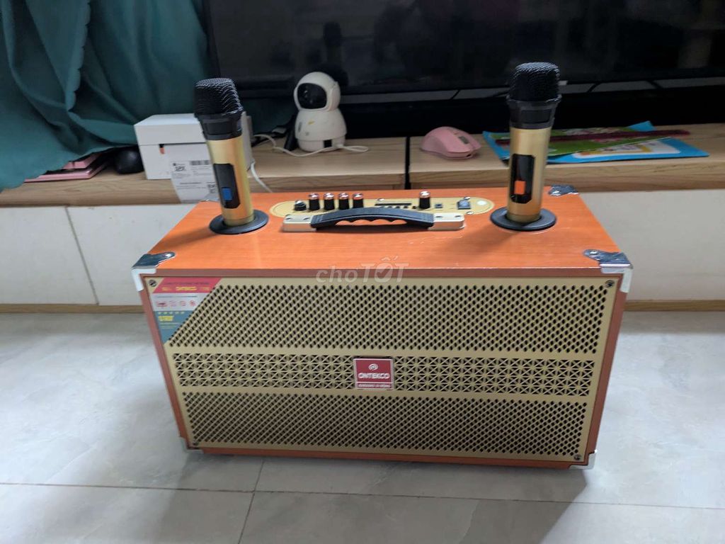 Loa Bluetooth Karaoke ONTEKCO 2 mic. Mua bán Tivi, Âm thanh tại Quận Hà Đông Hà Nội được đăng bởi Lam Anh hình 1