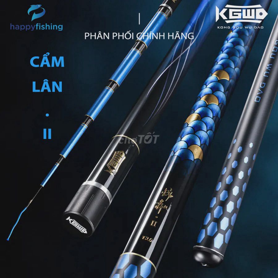 Cần câu cá KGWD Cẩm Lân II. Mua bán Đồ thể thao, Dã ngoại tại Huyện Hoài Đức Hà Nội được đăng bởi Nguyễn Tiến Huy hình 1