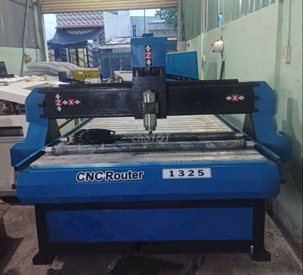 Máy CNC Router 1325 3.2kw XY 25 Xanh dương. Mua bán Đồ chuyên dụng, Giống nuôi trồng tại Quận 12 Tp Hồ Chí Minh được đăng bởi Tám Thắng CNC Laser hình 1