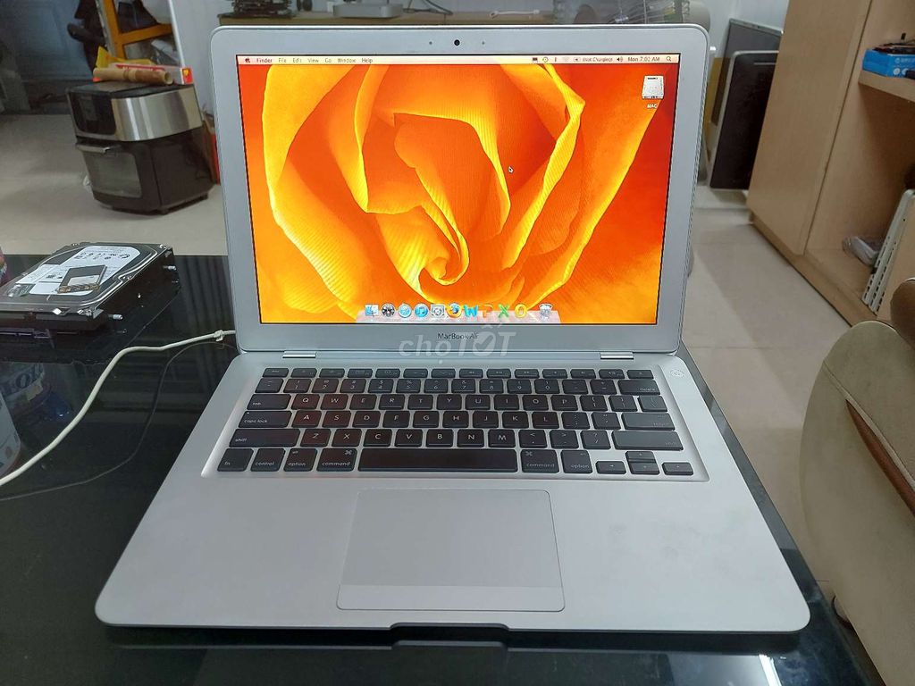 Macbook air 2008 13 inch xài offline làm văn phòng