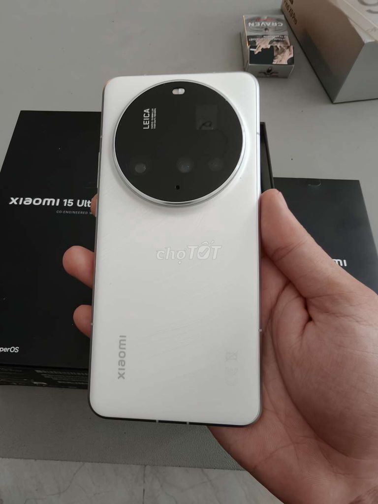 Xiaomi 15 Ultra Chính Hãng 16/512GB Trắng có GL. Mua bán Điện thoại tại Thành phố Thủ Đức Tp Hồ Chí Minh được đăng bởi AVG Mobile hình 1