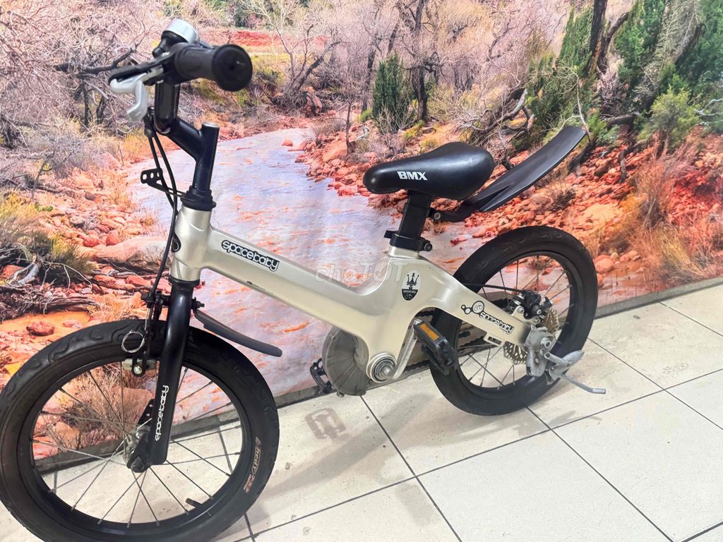 Xe trẻ em Spacy 16 inch màu titan. Mua bán Xe đạp tại Quận Tân Bình Tp Hồ Chí Minh được đăng bởi Bbb hình 5