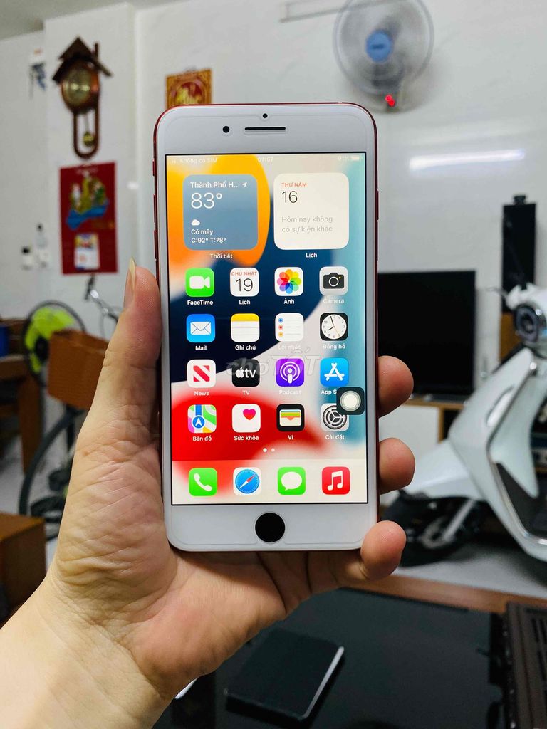 iPhone 7 Plus 128GB Đỏ, sạch icl, còn vân, full cn. Mua bán Điện thoại tại Quận Tân Bình Tp Hồ Chí Minh được đăng bởi ANH ĐỨC Store hình 1