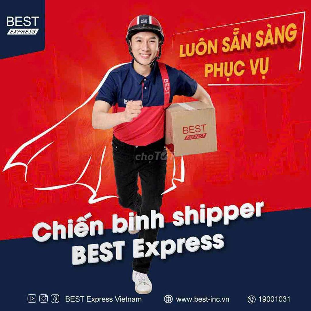 Best Express Long Điền Tuyển Dụng  Bưu Tá Giao Nhậ