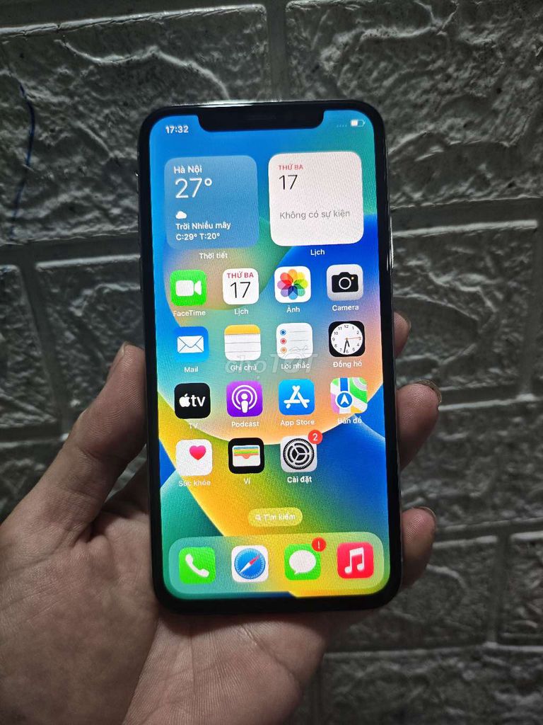 Apple iPhone X Trắng quốc tế còn đẹp. Mua bán Điện thoại tại Quận Tây Hồ Hà Nội được đăng bởi Thắng hình 1