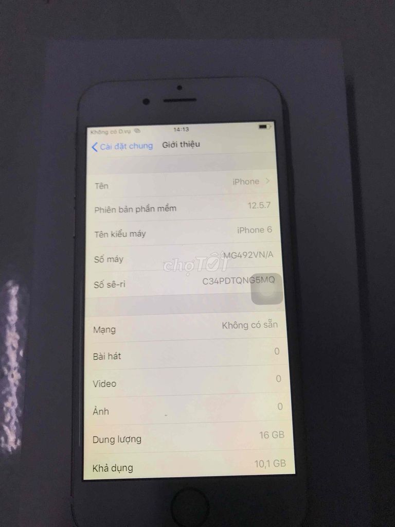 Apple iPhone 6 16GB Vàng. Mua bán Điện thoại tại Thành phố Thủ Đức Tp Hồ Chí Minh được đăng bởi Hữu Sơn hình 1