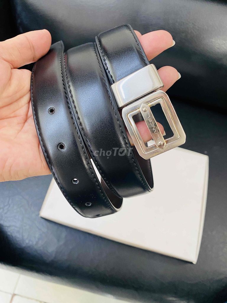 Thắt lưng Lancel Da Nam Đen Nâu Italy. Mua bán Phụ kiện thời trang khác tại Quận 3 Tp Hồ Chí Minh được đăng bởi Đôsihiệu hình 1