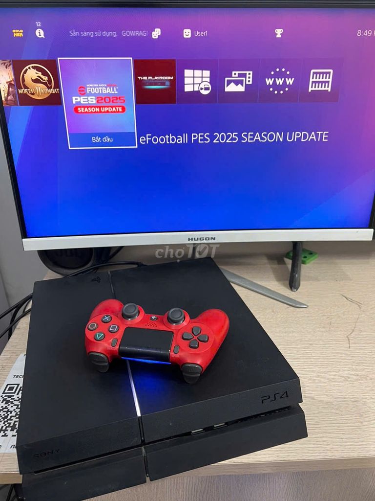 PS4 500GB HACK FW 11.00 HACK DỄ DÀNG KÈM TAY ĐỎ