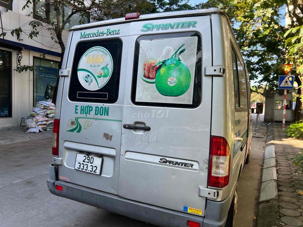 Mẹc Spirinrer Tải Van sx 2009 máy dầu 3 chỗ 900kg. Mua bán Xe tải, xe ben tại Quận Hà Đông Hà Nội được đăng bởi Nguyen Van Thuan hình 6