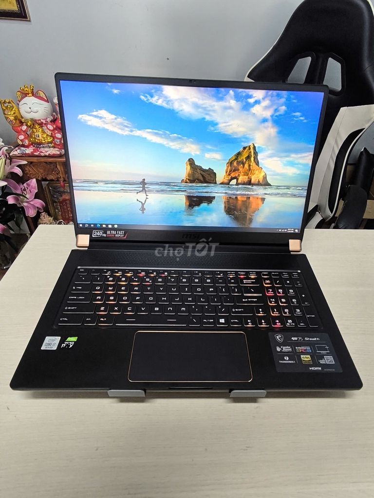 MSI GS75 i7-10875H 17.3 inch 16GB/512GB. Mua bán Laptop tại Thành phố Vũng Tàu Bà Rịa - Vũng Tàu được đăng bởi Thiên Hồ hình 1