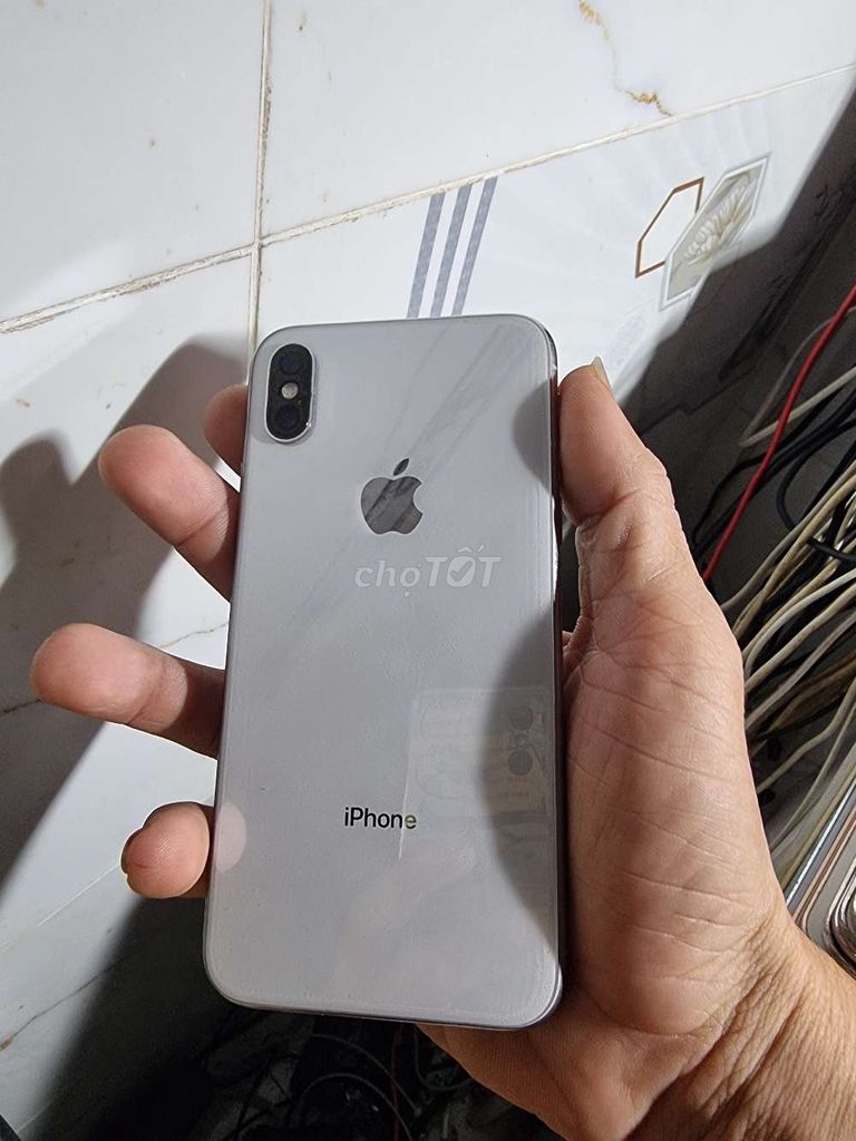 Apple iPhone X 64GB Bạc Đã sử dụng. Mua bán Điện thoại tại Quận Bình Thạnh Tp Hồ Chí Minh được đăng bởi tùng  hình 1