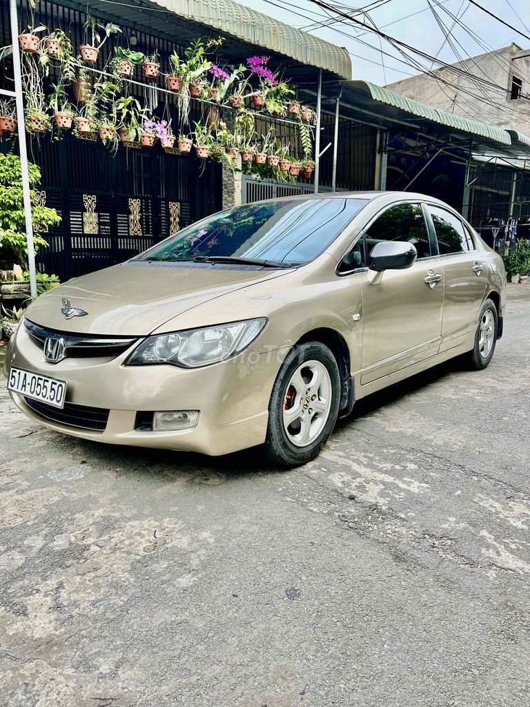 Civic 2007 1.8 AT. vàng cát 1 chủ. Mua bán Ô tô tại Thành phố Thuận An Bình Dương được đăng bởi Bắc Nguyễn hình 1
