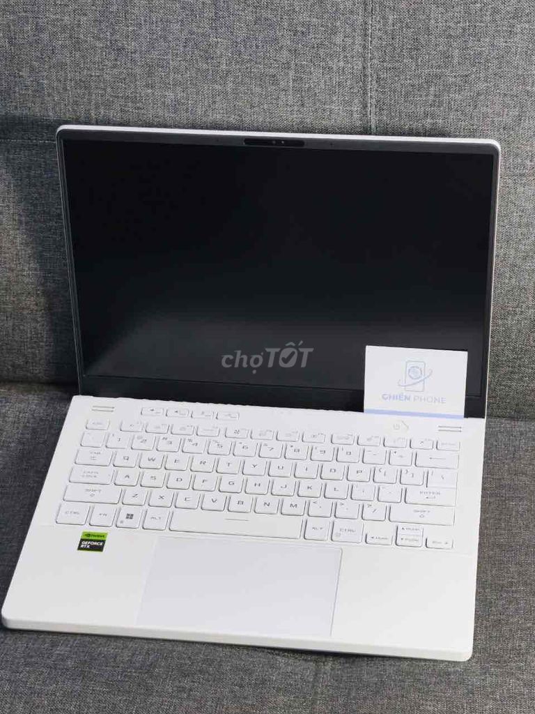 ASUS ROG Zephyrus G14 2023 Trắng 512Gb kèm sạc 98. Mua bán Laptop tại Thành phố Dĩ An Bình Dương được đăng bởi Khôi Ghiền Phone  hình 1