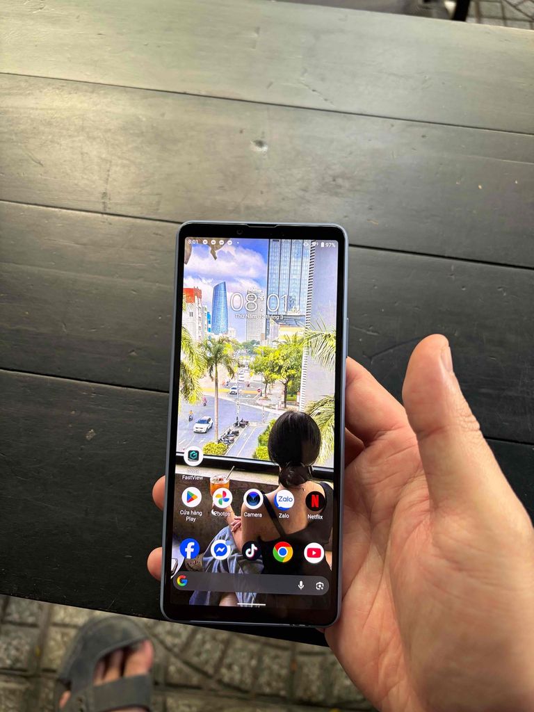 Sony Xperia 10 III lock nhật không xài sim. Mua bán Điện thoại tại Quận Liên Chiểu Đà Nẵng được đăng bởi hưng gia hình 1